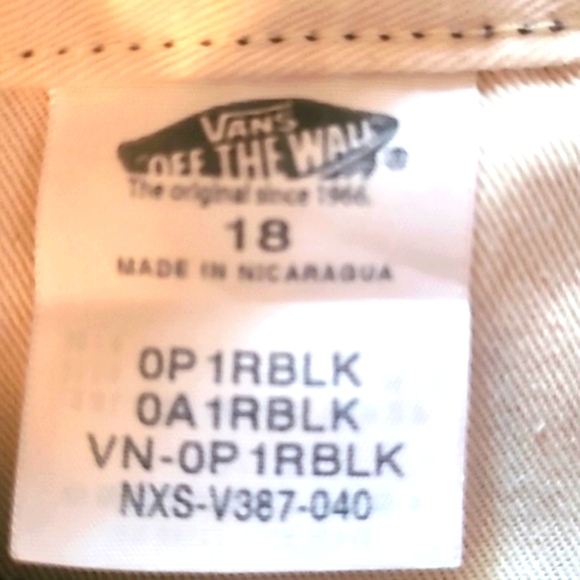 Vans Off the Wall shorts black Skater Custom Made Collab Anthony Van Engelan - Picture 6 of 7